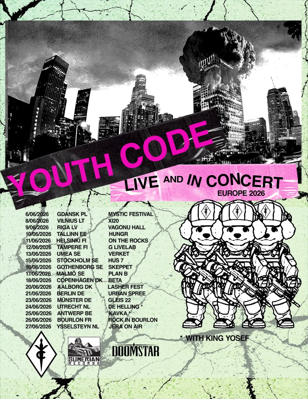 Youth Code Tour Poster 2026